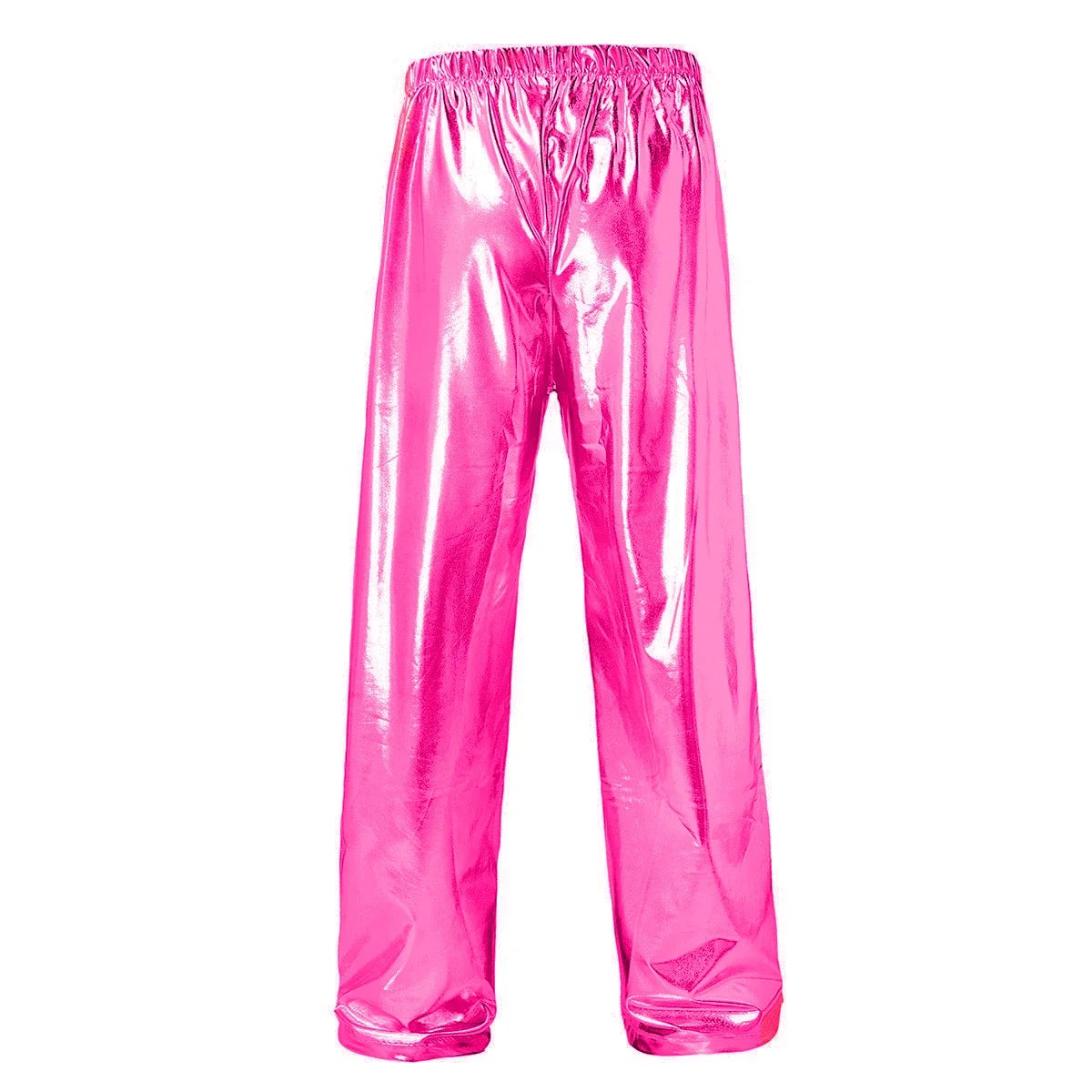 2026 New Men Green Shiny Trousers, Fashion Casual Pants, Gold, Red, Blue, Silver Available, Size S,M,L,XL,XXL,3XL