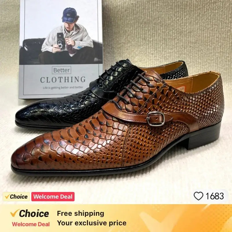 Herren Business Leder Halbschuhe Formelle Oxford Schnürschuhe Bequem Rutschfeste Gummisohle Büro Casual Atmungsaktiv EU/US Größen UK