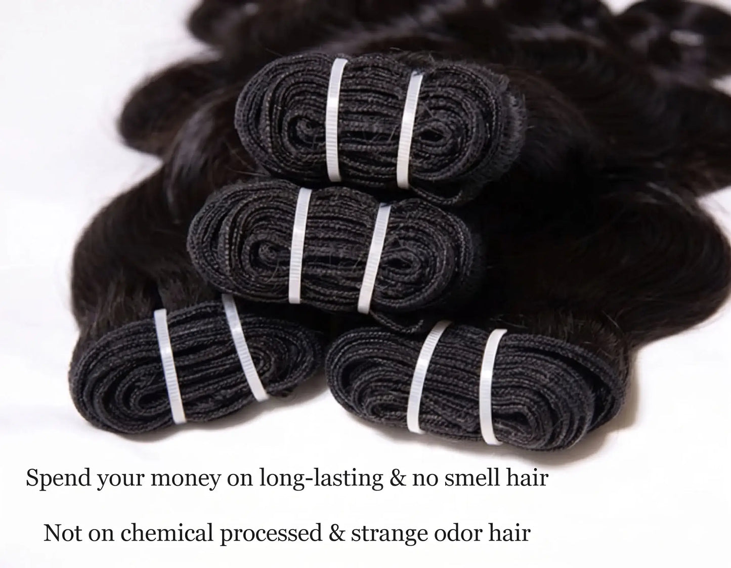 16A Glatte Echthaar-Bundles, brasilianisches Echthaar, Remy-Haar, 3 4 5 Stück, 100 % unbehandeltes Rohhaar, Bundles-Extensions, Naturschwarz für Frauen