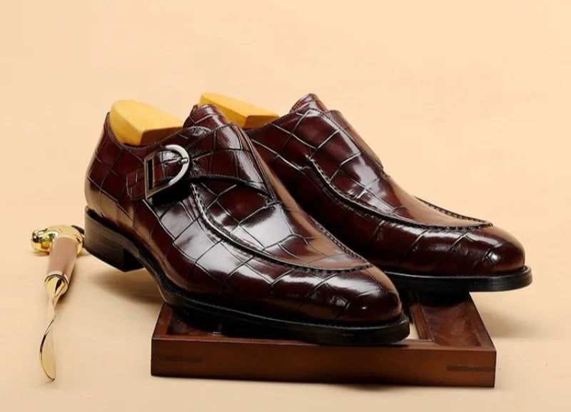 Hochwertige Herren Business Anzug Lederschuhe Britischer Stil Retro Geschnitzte Oxford Schuhe Bankett und Hochzeit Schuhe Große Größen 38-48