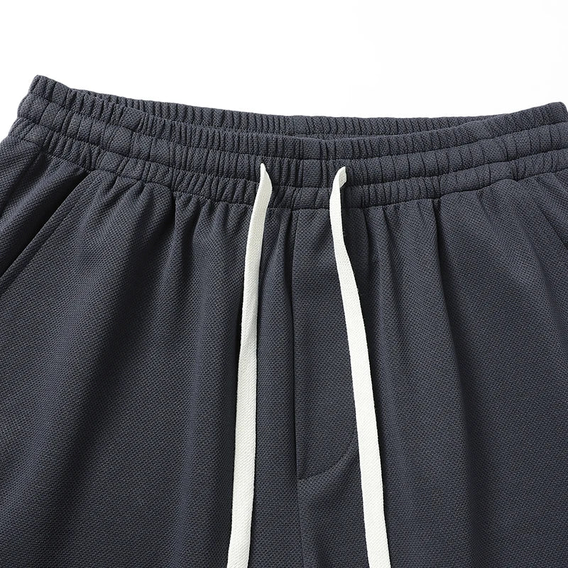 T Shirt Men Set Shorts Suit Oversize 6XL 7XL 8XL Plus Size Quick Dry Silk Short Sleeve Summer T-shirts Fashion Sportswear Loose