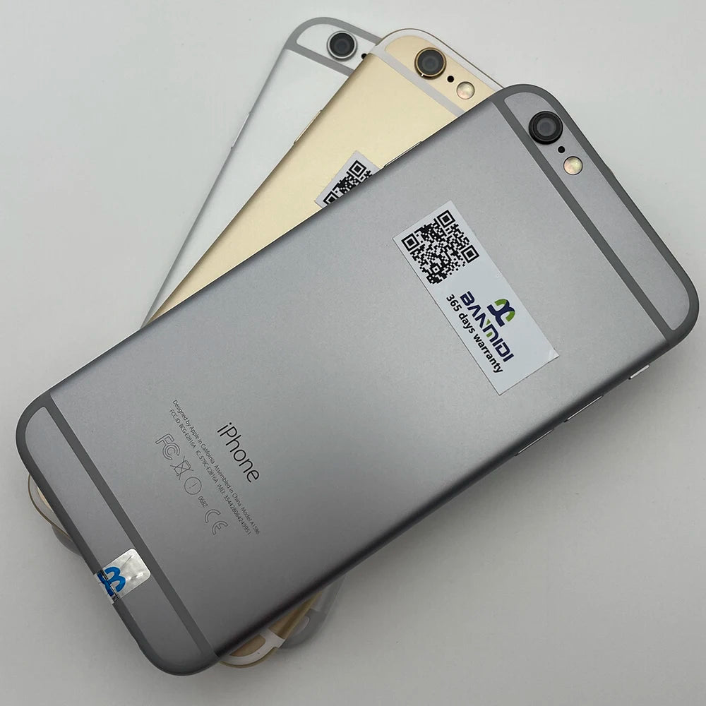 Apple iPhone 6 16GB 64GB 128GB 4.7" Display IOS 3G WCDMA 4G LTE 8MP 1G RAM WIFI Original Unlocked Used Mobile Cell Phone