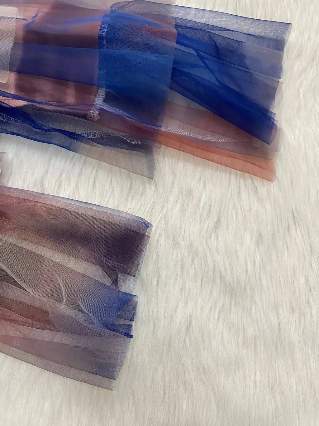 2115European and American women's fashion slim sexy ruffled mesh patchwork printed pants