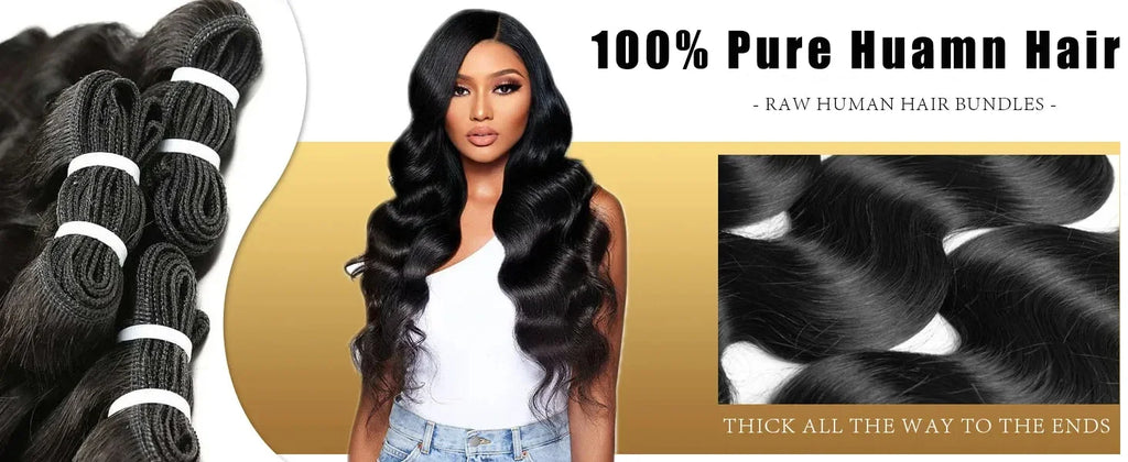 28 30 Inch Body Wave 100% Human Hair Bundles 16A Raw Virgin Brazilian Hair Weaving Bundle Unprocessed Remy Hair Extensions 1 3 4 Pcs Natural Black Color Pure Weave Bundles