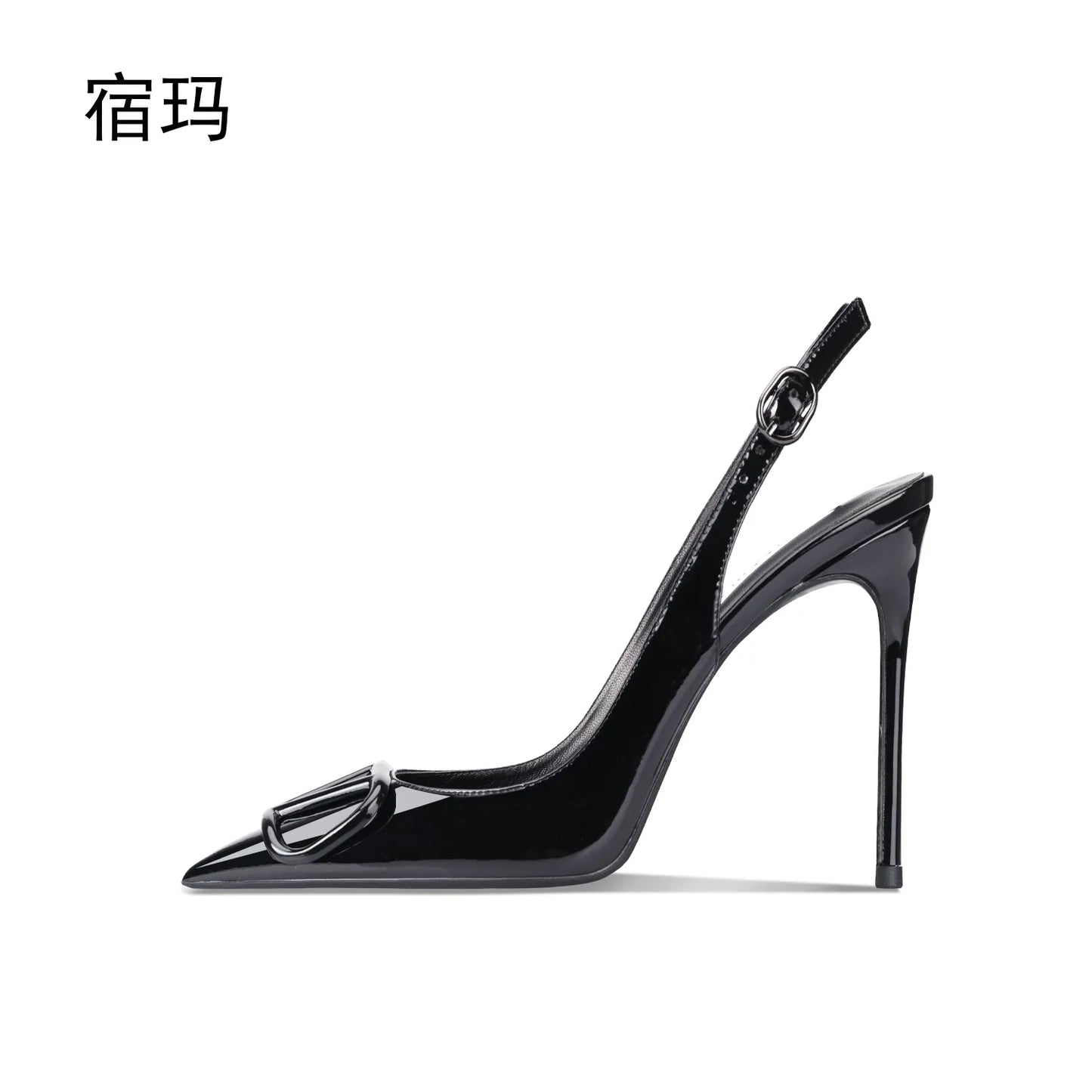 2023 Luxury V Brand Women Sandals Buckle Strap Female Fetish Strappy Lady Summer Designer Classic High Heels Party Ladies Shoes