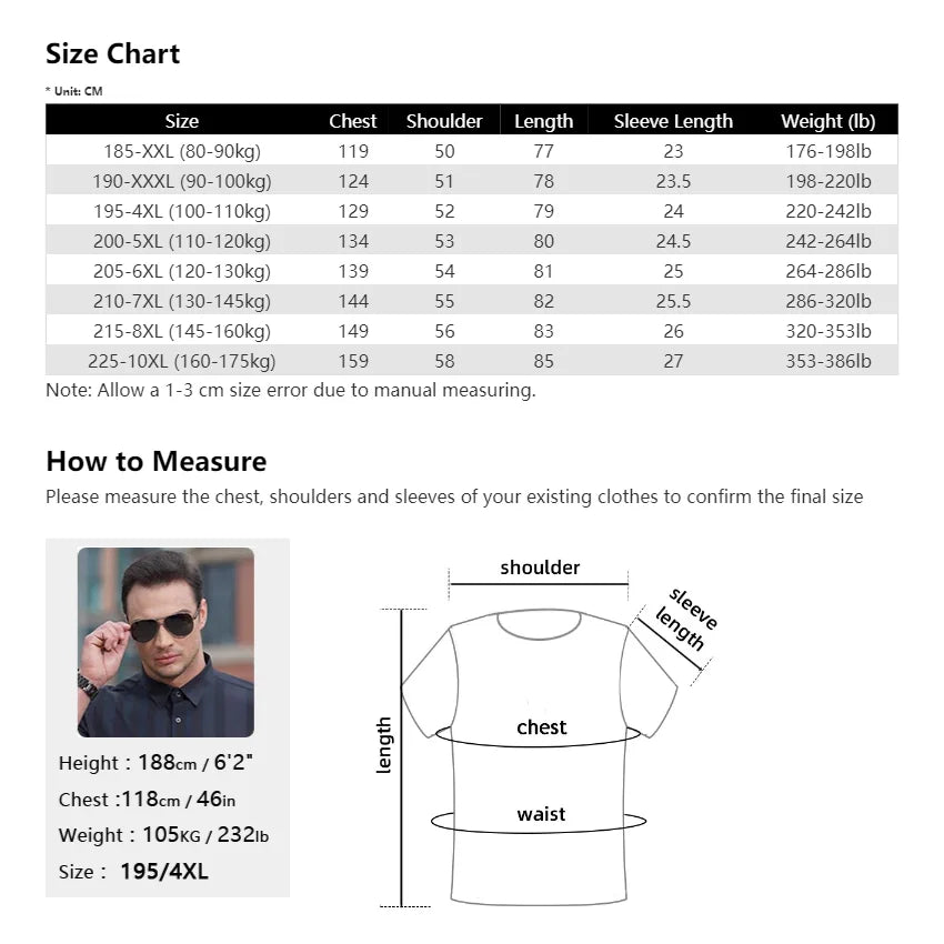 Men Mandarin Collar Chinese Style Shirt Short Sleeve Summer Oversize Formal Casual Retro Black White plus Size 6XL 7XL 8XL 10XL