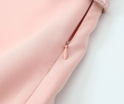 TRAFZA Vintage Chic Solid Women Suit V Neck Sleeveless Sashes Vest Blazer Straight Shorts New Fashion  Summer Office Sets
