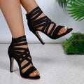 Shoes for Women Sandals  New Summer Pump Women High Heel Sandals Fashion High Heels Sexy Ladies Plus Size Shoes Heels Women