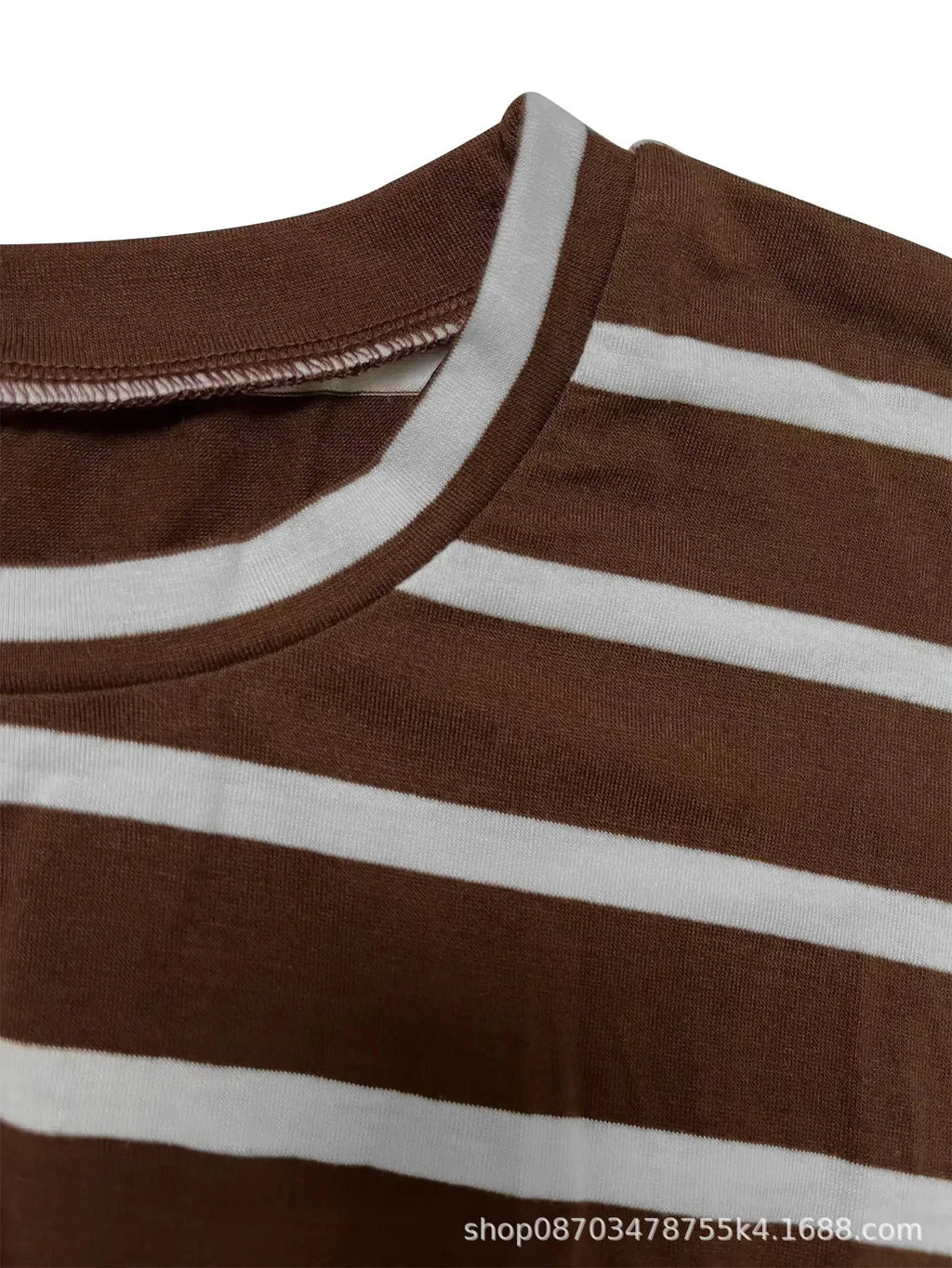 Elegant And Elegant Waist Lace Up Striped Round Neck Short Sleeve Long Dress Summer Party Bodycon Women's Dresses