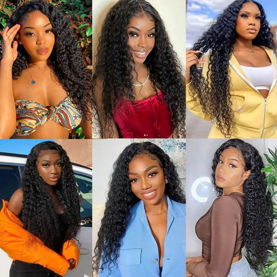 Kinky Curly Bundles Human Hair 28 30 Inches 2 3 4 Bundles Unprocessed Virgin Burmese Afro Curly Bundles 4c Curls Humn Hair Double Weft Hair Extension