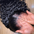 200% Deep Wave Lace Front Wig Human Hair 13X4 HD Transparent Curly Lace Front Wig Human Hair Wig Brazilian Pre Plucked