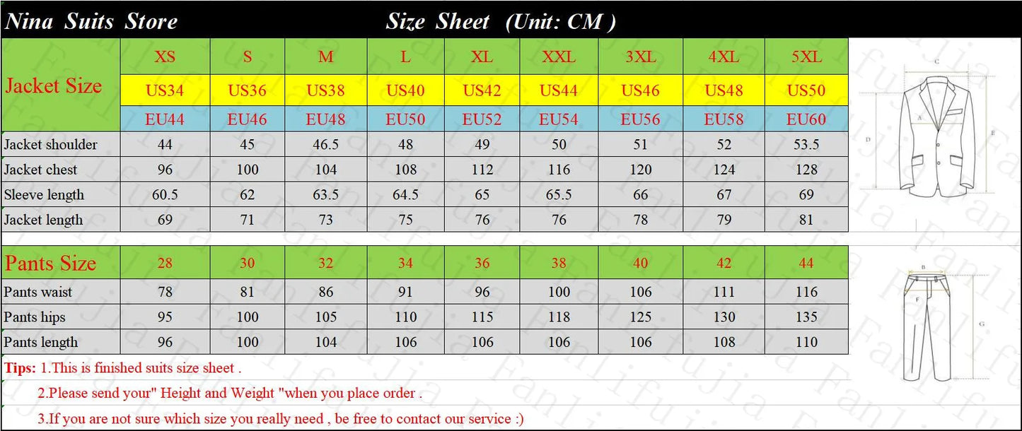 Fanlifujia Store  Casual Sky Blue Men Suits Double Brested Peak Lapel  Gold Button Groom Wedding Tuxedos Best Costume Homme