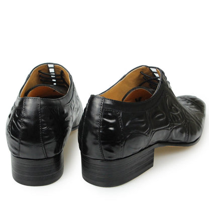 Casual Fashion Men's Dress Shoes Classic Mens Oxfords Formal Business Shoes Modern Derby Oxford Comfortable Crocodile Homme