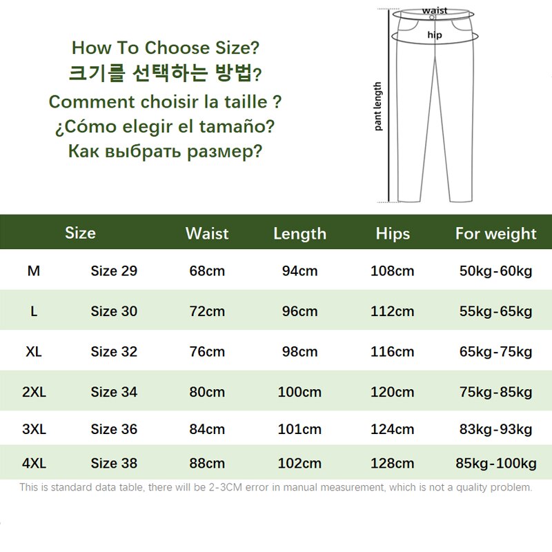 2023 Spring Summer New 100% Cotton Casual Cargo Pants for Men Solid Color Big Pocket Trousers Men Clothing Oversize AZ620