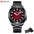 CURREN 8451 Fashion Men Watch Top Brand Luxury Waterproof Sport Mens Watches Stainless steel Automatic Date Military Wristwatch