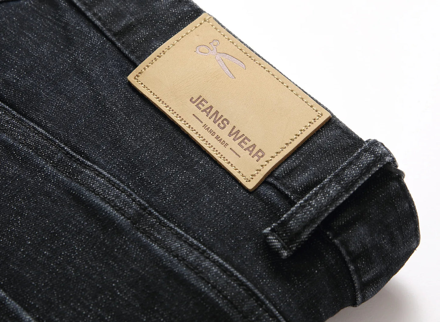 Herren Sommer Weiße Ripped Denim Shorts Male Löcher Kurze Jeans Neue Mode Streetwear Stretch Jeans Shorts Hosen Gerader Schnitt Jeans