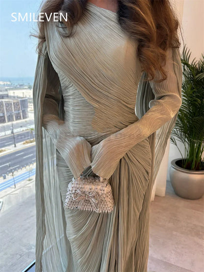 Smileven A-line vestidos de fiesta Evening Gowns Luxury Saudi Arabia Elegant   Formal Dresses Customized2025
