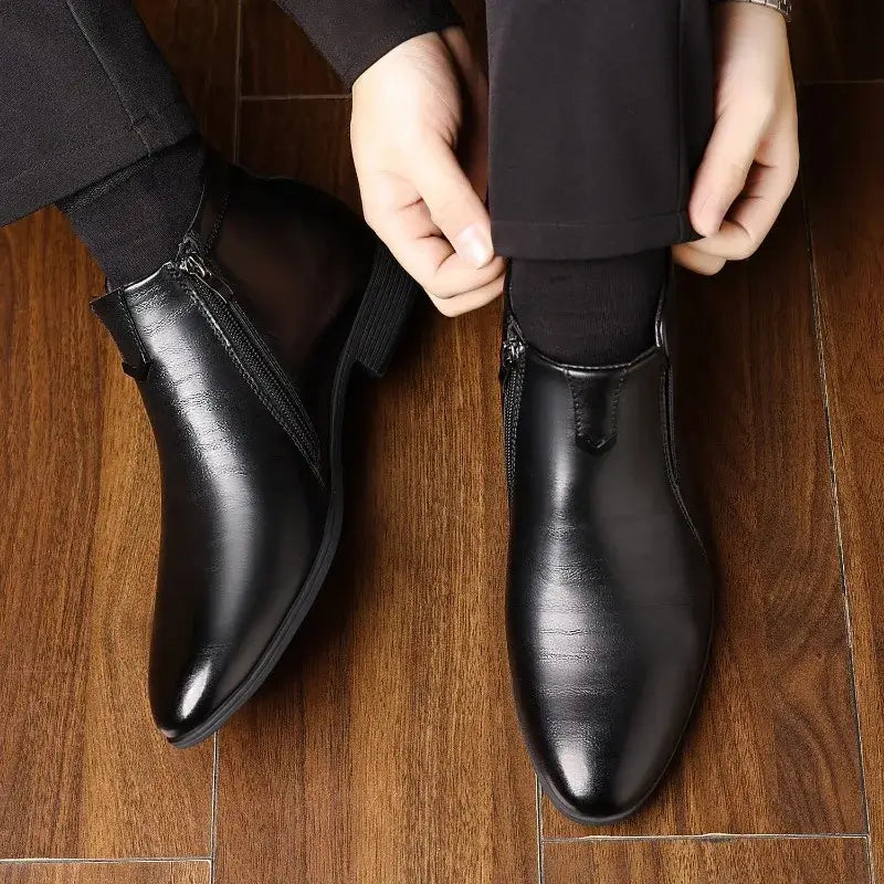 Hochwertige Herren Business Anzug Lederschuhe Trend Freizeit Lederschuhe Friseur Mode Freizeitschuhe Große Größe 38 - 48