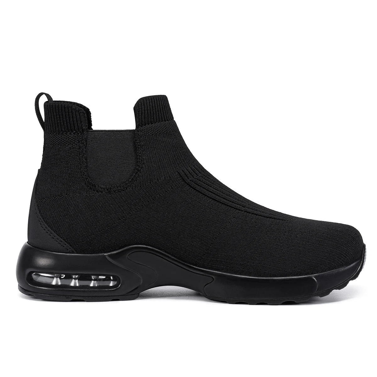 LARNMERN Steel Toe Shoes for Men Women Water Resistant Work Boots Non Slip Safety Sneakers Slip On Industrial Air Cushion Chelse