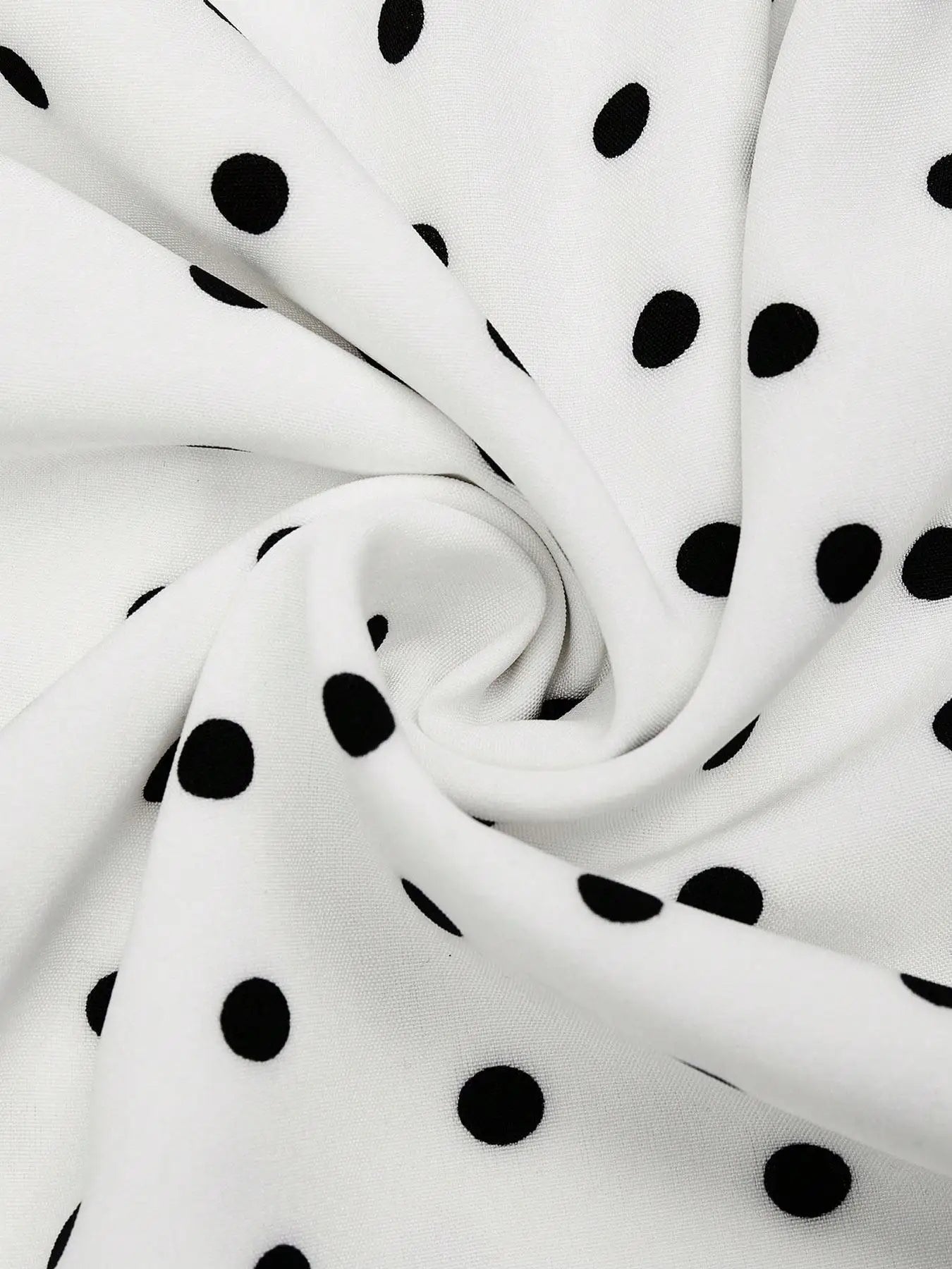【Große Größen】 Polka Dot Print Kleid, lässiges ärmelloses Kleid für den Sommer, Damenbekleidung in großen Größen für den Alltag