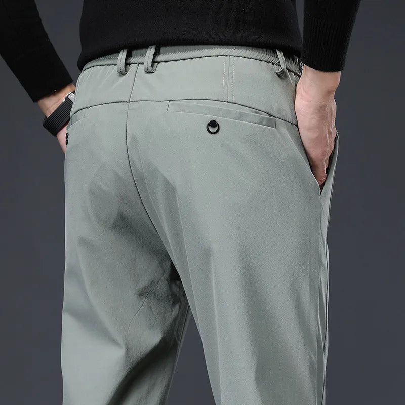 Men's Golf Pants  Spring Autumn High Elasticity Fashion Casual Versatile Breathable Quality Trousers for Comfortable Wear