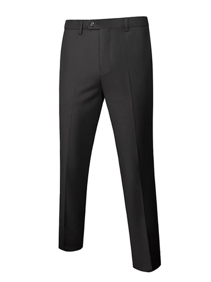 2-Piece Men's Suit Suitable For Wedding Business Suits, Single Button Jackets And Pants Sets, Slim Fit Jacket Sets