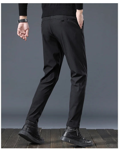 Men's Golf Pants  Spring Autumn High Elasticity Fashion Casual Versatile Breathable Quality Trousers for Comfortable Wear