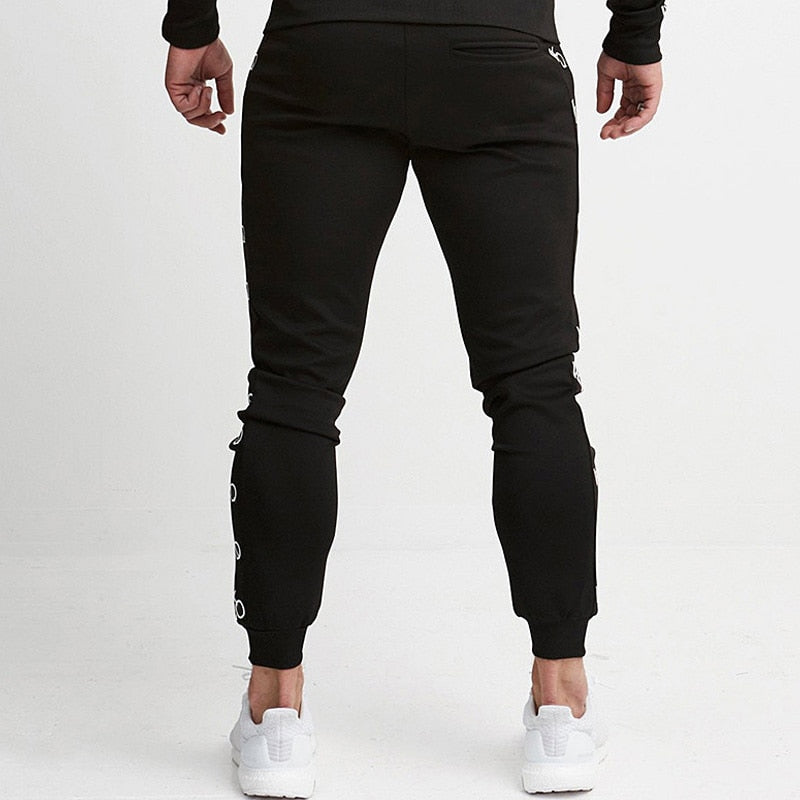 Pantaloni skinny casual de marcă pentru bărbați, pantaloni de jogging, pantaloni de sport pentru antrenament fitness