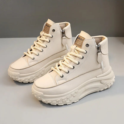 New Women Sneakers Luxury Fashion High Top Women Boots Platform Casual Shoes Outdoor Running Shoes for Women Tenis De Mujer
