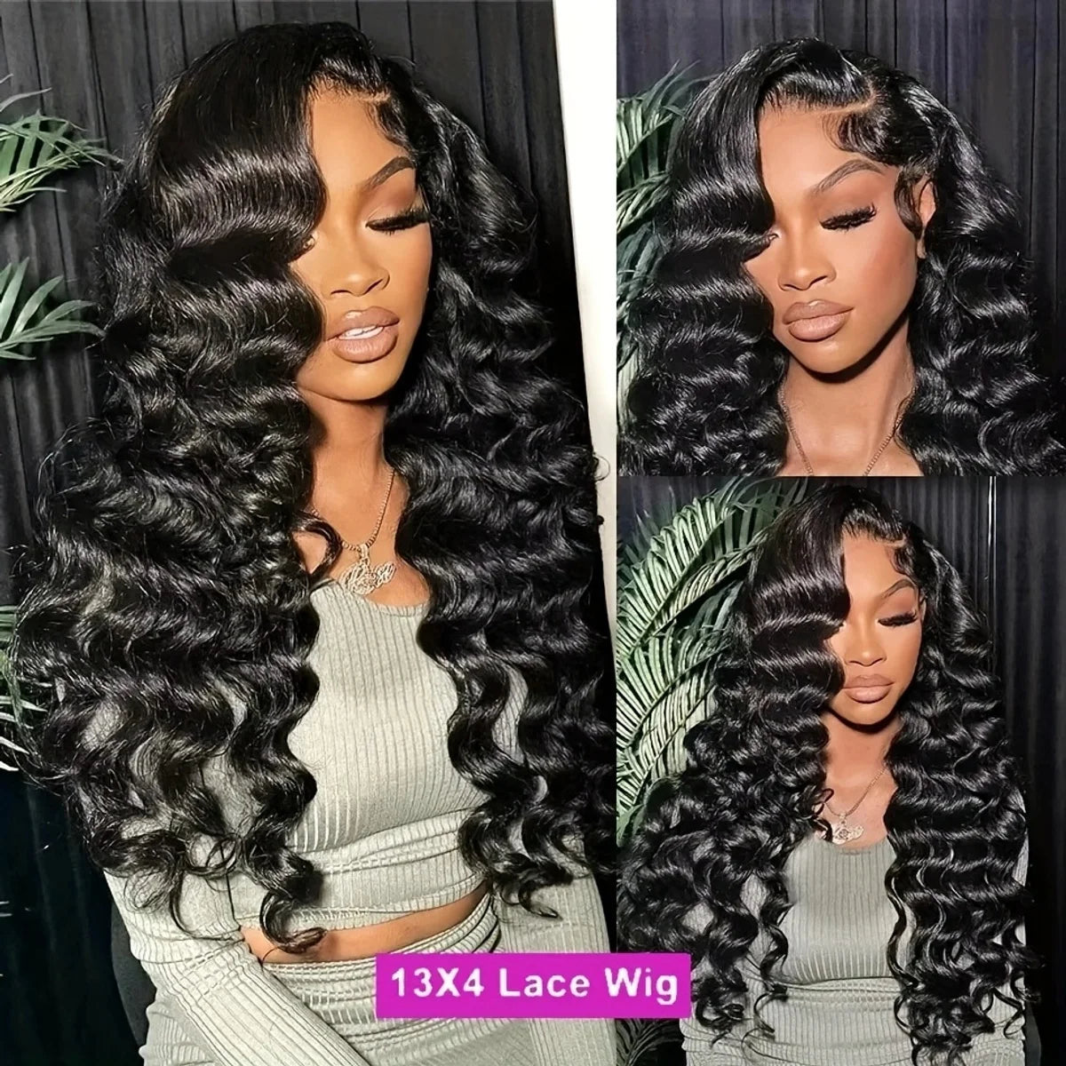 Deep Wave Lace Front Wigs Human Hair 13x6 HD Lace Front Wigs Burmese Curly 13X4 Human Hair Pre Plucked Brazilian Curly Human Hair Wig 200 Density Deep Wave Frontal Wigs Human Hair HD Lace 26 Inch Curly Wigs for Black Women Pr