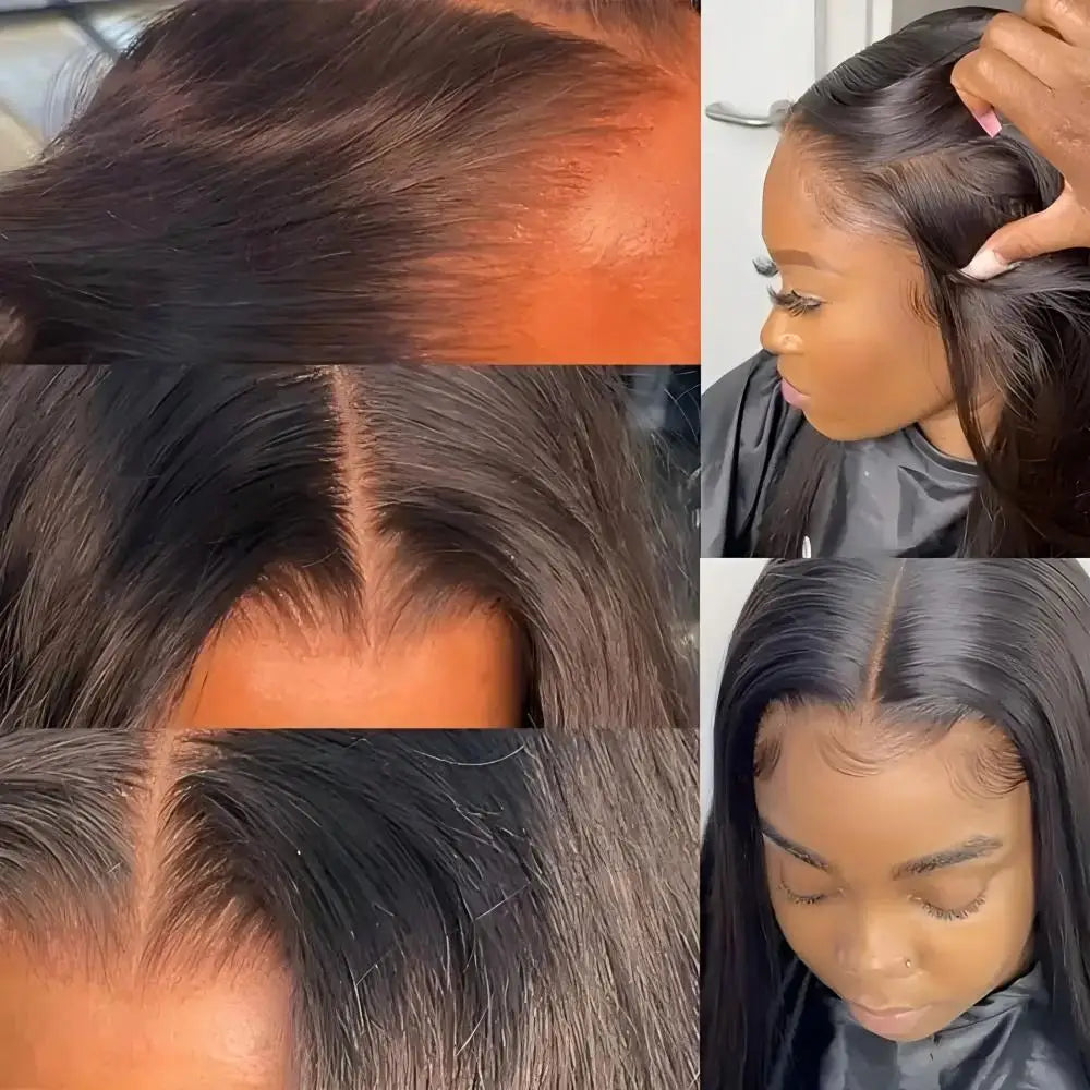 Straight 13x6 Lace Frontal Only 12A Brazilian Virgin Human Hair 2x6 Lace Closure 4x4 5x5 Transparent Swiss Lace Closure