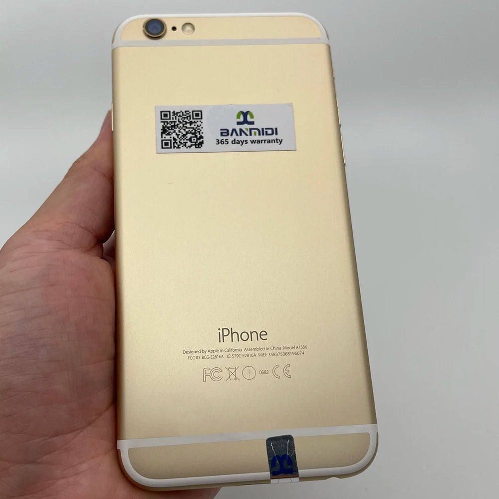 Apple iPhone 6 16GB 64GB 128GB 4.7" Display IOS 3G WCDMA 4G LTE 8MP 1G RAM WIFI Original Unlocked Used Mobile Cell Phone