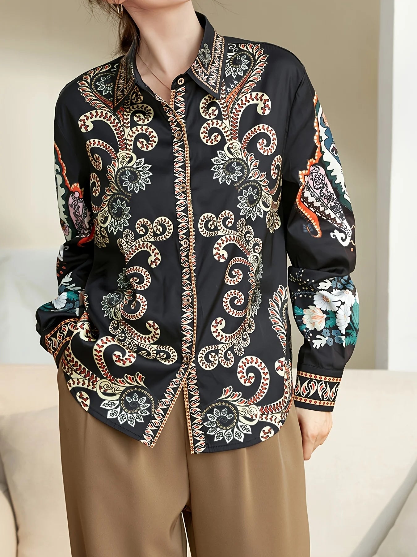 Fashion Women Blouses New elegant ladies shirts Tops Blusas Mujer