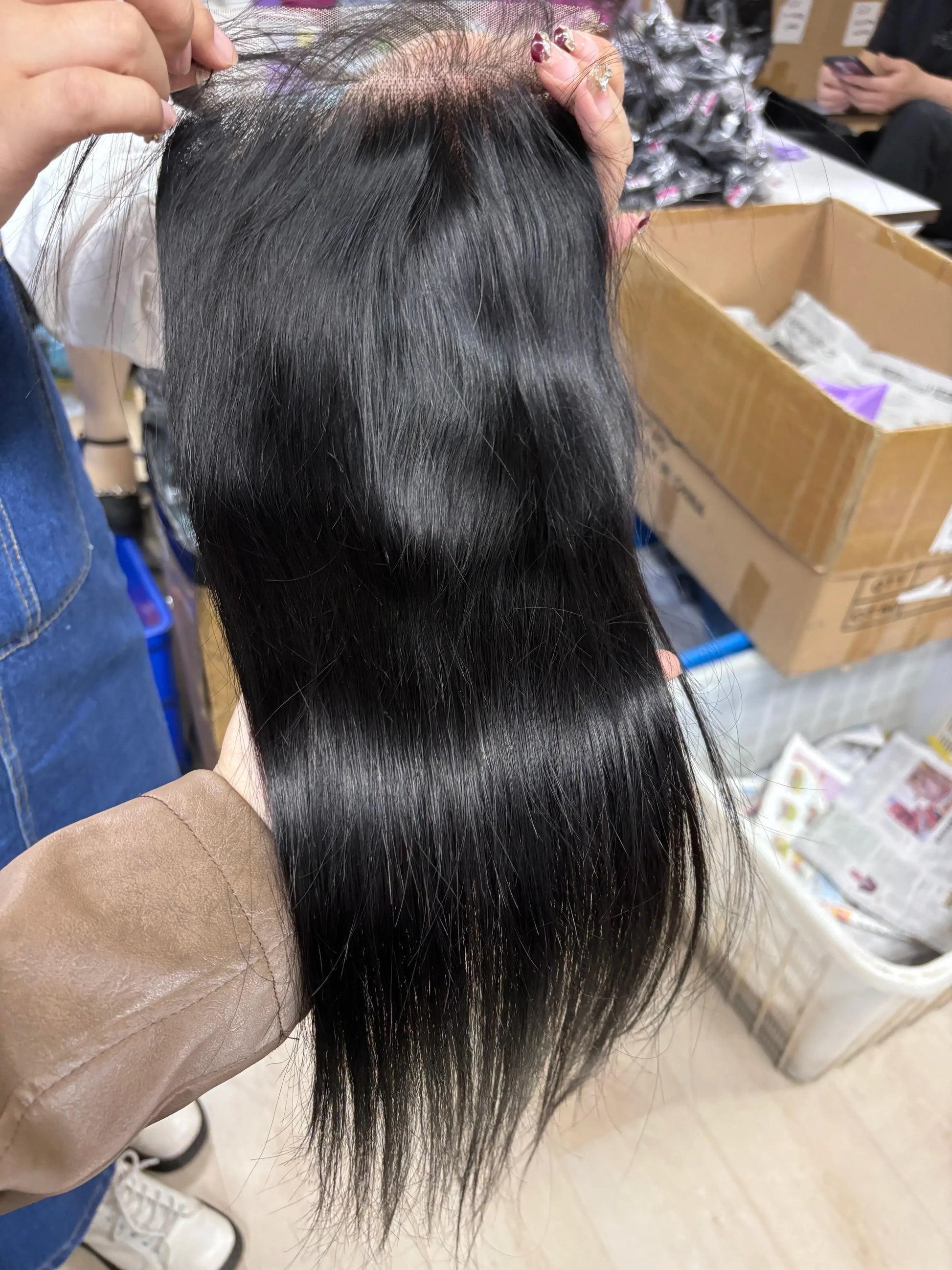 13x4 13x6 Ear To Ear Transparent Frontal Lace Only Straight 2x6 4x4 5x5 6x6 HD Lace Closure Human Hair 100% Brazilian Hair Quality Soft Silky Pre Plucked Bleached Knots Natural Hairline Virgin Hair Pieces For Women Daily Hair