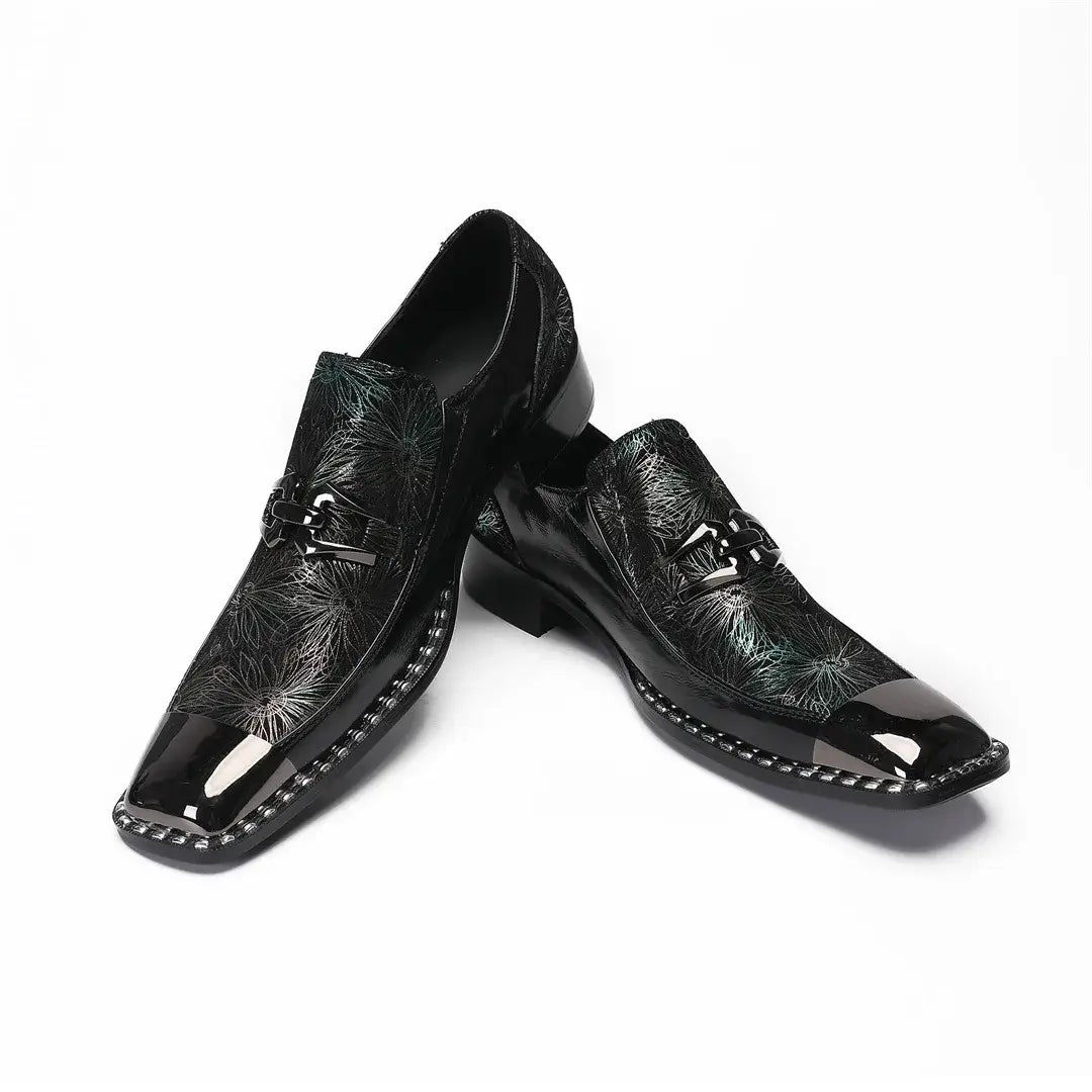 Luxuriöse Herrenschuhe Designer wie Schlangenmuster Abendschuhe Herren Gentleman Slipper Oxfords Echtleder Schuhe für Männer Mode
