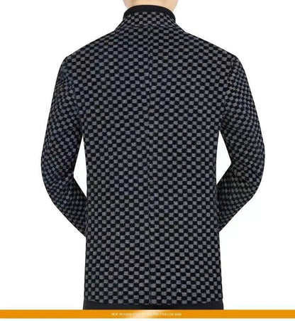 Winter Add Velvet Woolen Suit Jackets Men Thick Warm Wedding Blazers Brand Casual Business Dress Coat Social Office Streetwear