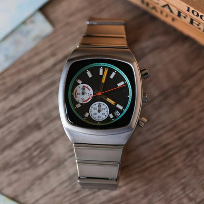 CILOA Men Square quartz new in men's watch Man watches for man high quality waterproof automatic movement mechanical male gift