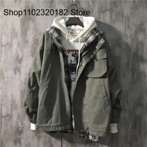 Autumn Winter Mens Jackets and Coats Streetwear Bomber Jacket Men Windbreaker Fashions Clothes Male Jacket for Men