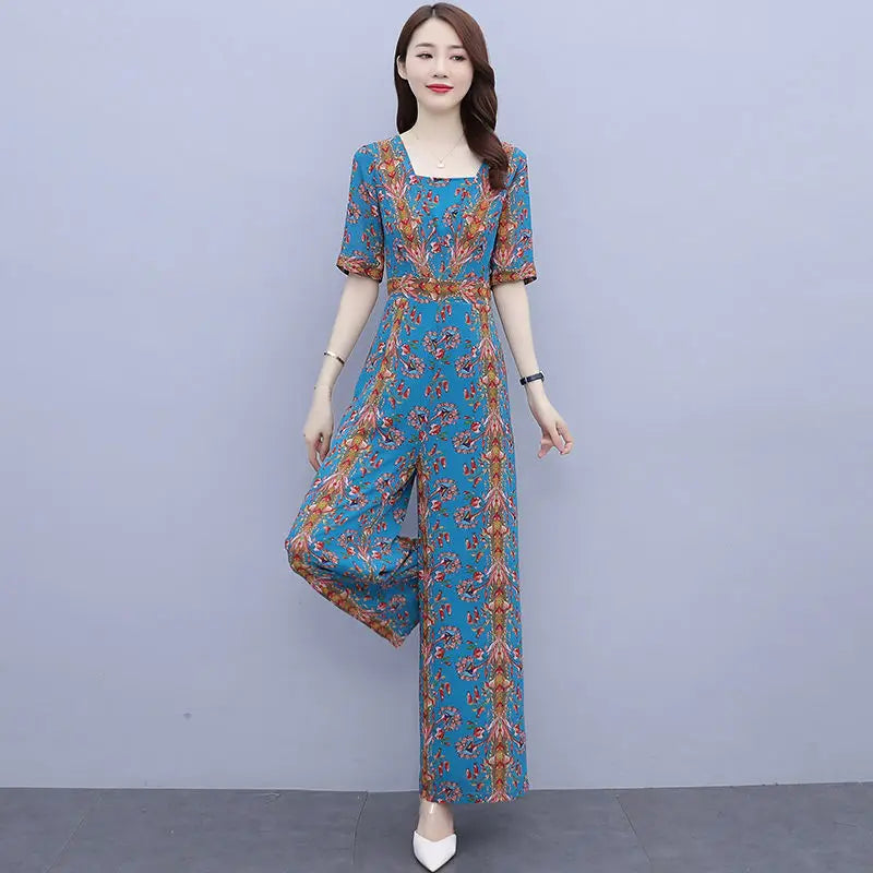 high quality summer Women jumpsuit long elegant groups of pant outfit overall romper playsuit Jump suit enteritos Female