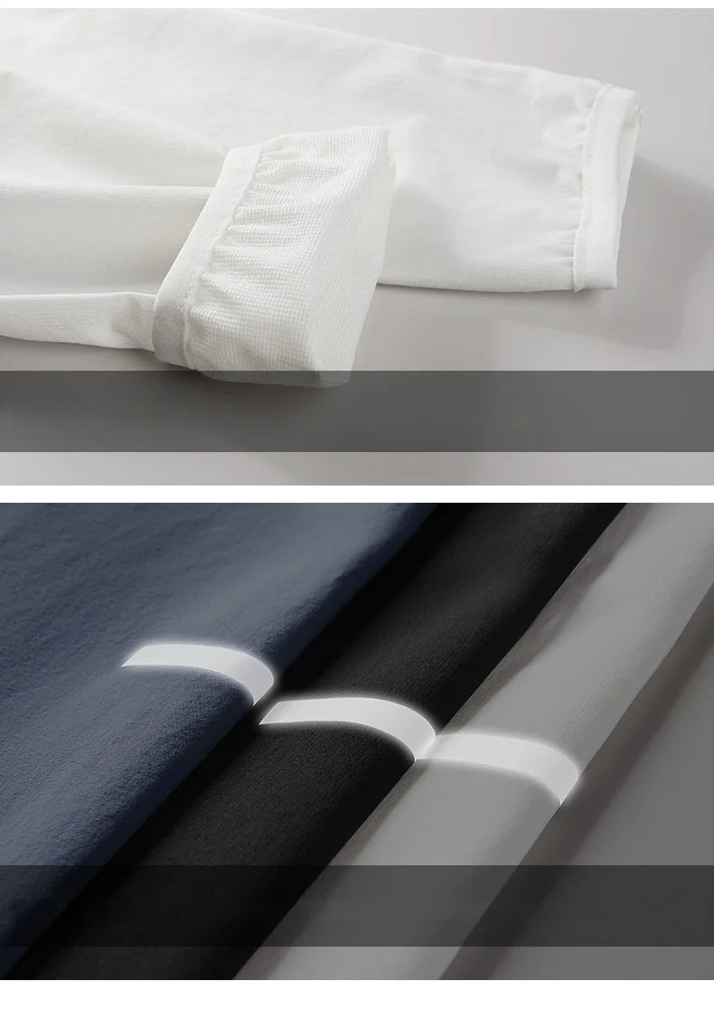 2025 summer Men's Quick Dry Jacket Suit 1-4 piece Outdoor Fitness Running Sets Sports Jogging Pants Workout Clothes Sportswear