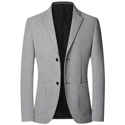 Autumn Men Blazers Suits Jackets Business Casual Suit Wool Coats High Quality Male Slim Fit Blazers Jackets Blazers Coats