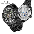 IDEAL KNIGHT 6820 Watches For Man High Quality Tourbillon 50M Waterproof Mechanical Watch 316 Stainless Steel Luxury Man Gifts