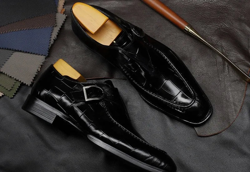 Hochwertige Herren Business Anzug Lederschuhe Britischer Stil Retro Geschnitzte Oxford Schuhe Bankett und Hochzeit Schuhe Große Größen 38-48