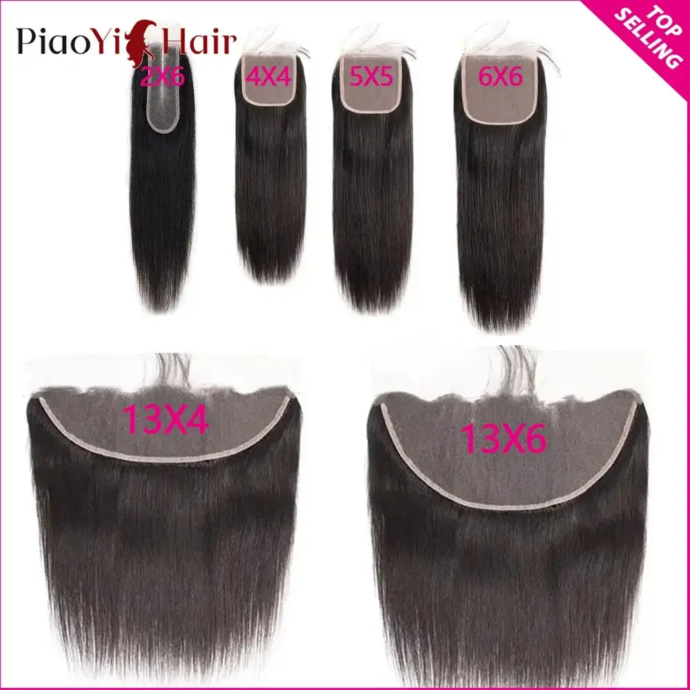Frontal Only 13x6 Straight 13x6 13X4 HD Lace Frontal Brazilian Human Hair Preplucked 4x4 5x5 6x6 Transparent Lace 2x6 Hd Lace Closure Human Hair