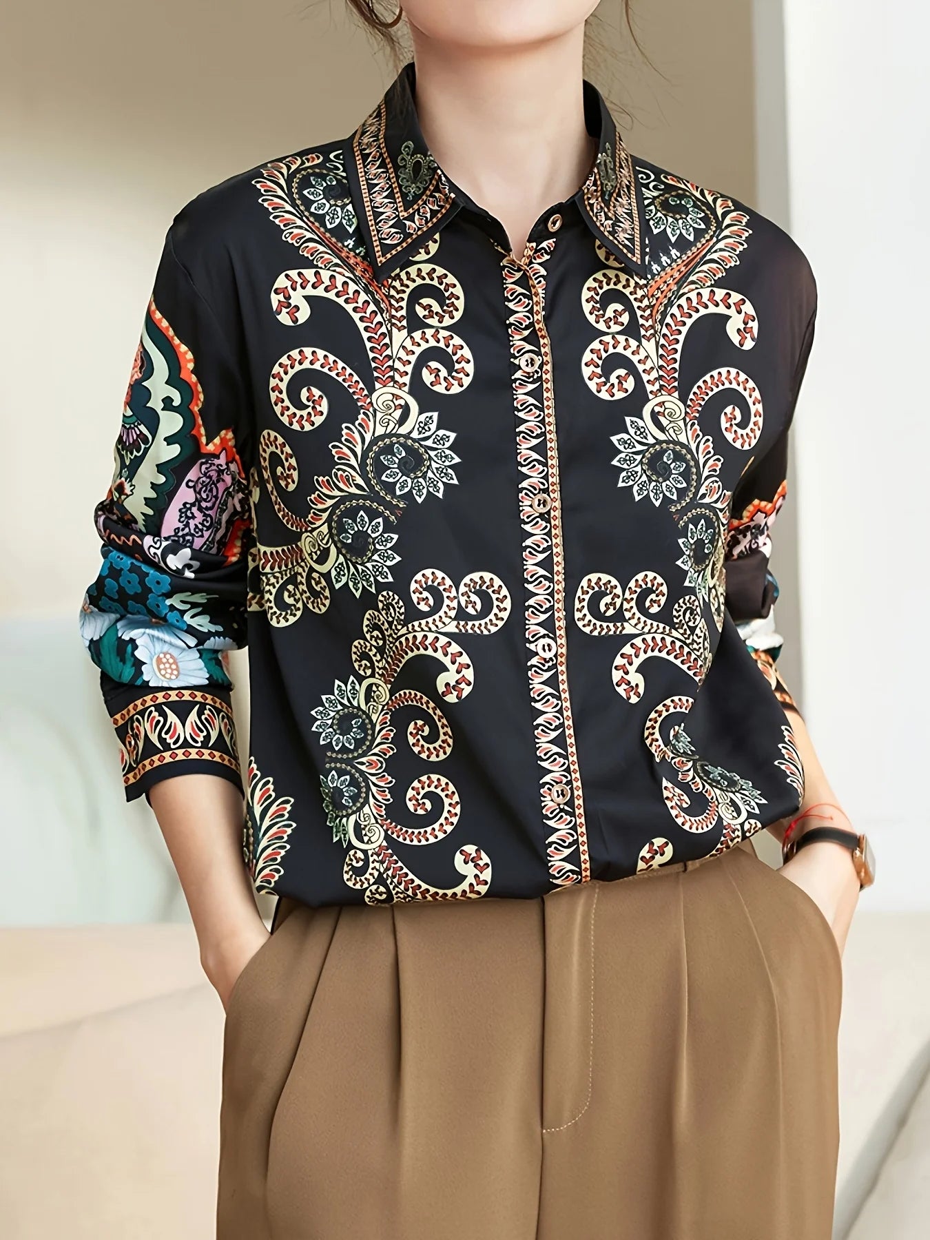 Fashion Women Blouses New elegant ladies shirts Tops Blusas Mujer