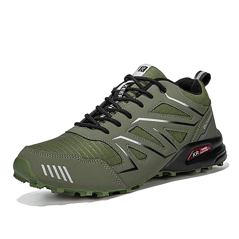 Waterproof Hiking Shoes Men‘s Outdoor Trekking Sneakers Mountain Climbing Camping Trainers Hunting Tactical Boots Bike Shoe Male