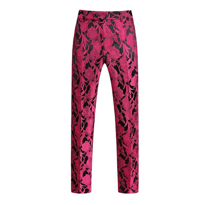 New Autumn Men's Asian Size Slim Fit Suit Pants, Black White Plaid Pant, Red Blue Vertical Striped Trousers. M-5XL 6XL