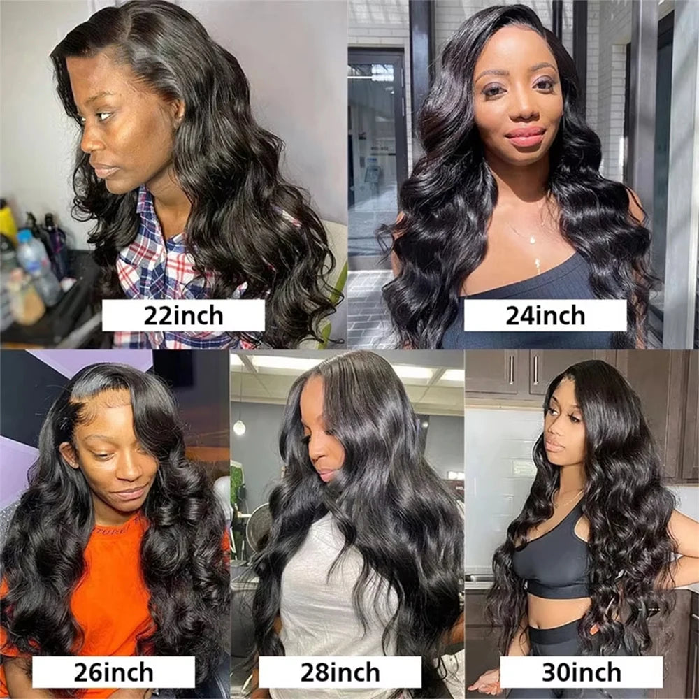 Body Wave Human Hair Bundles Natural Black Brazilian Remy Hair Straight 2/3/4 Bundles Human Hair Extensions For Women