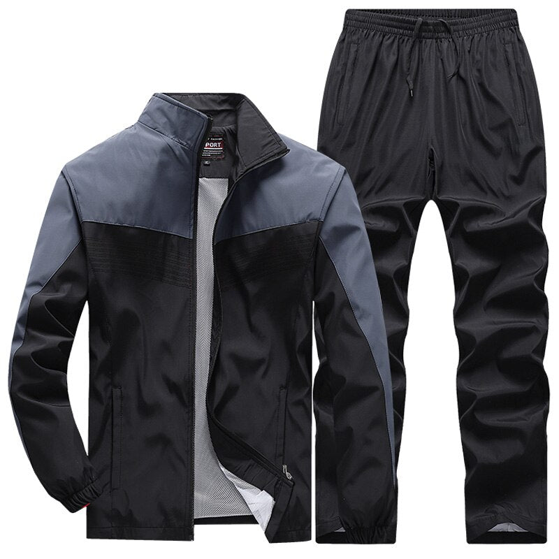 2022 Trening pentru bărbați în mochiuri noi Seturi de hanorace + pantaloni de trening Seturi de toamnă pentru bărbați de calitate Joggeri Pulover Pantaloni Streetwear Set 2 buc