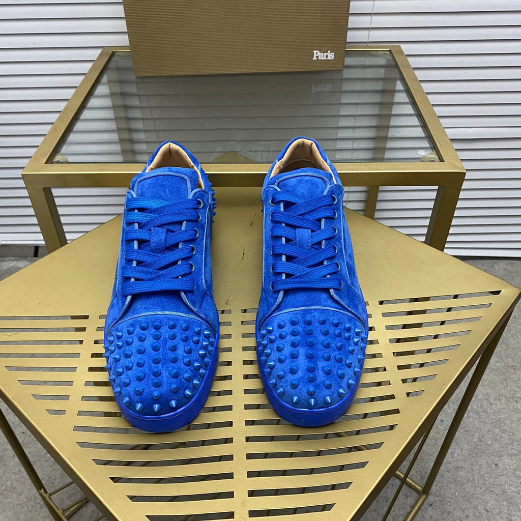 Mens Rivets Womens Casual Shoes For Man Designer Sneakers Flats Male Footwear